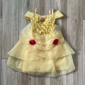 Princess Belle Little Girl Dress